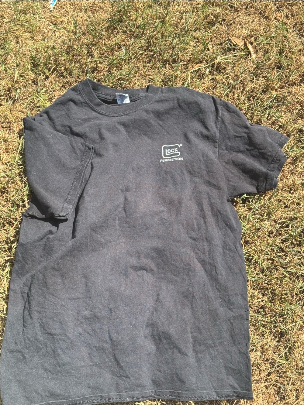 & Other Stories Black Short Sleeve Logo Tee